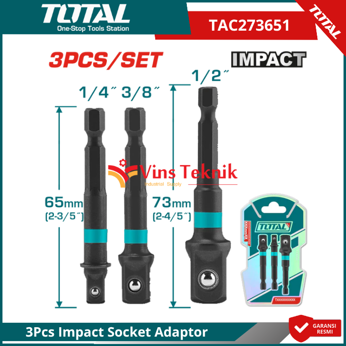 3 Pcs Set Tang Listrik Cr-V TOTAL THT2K0302