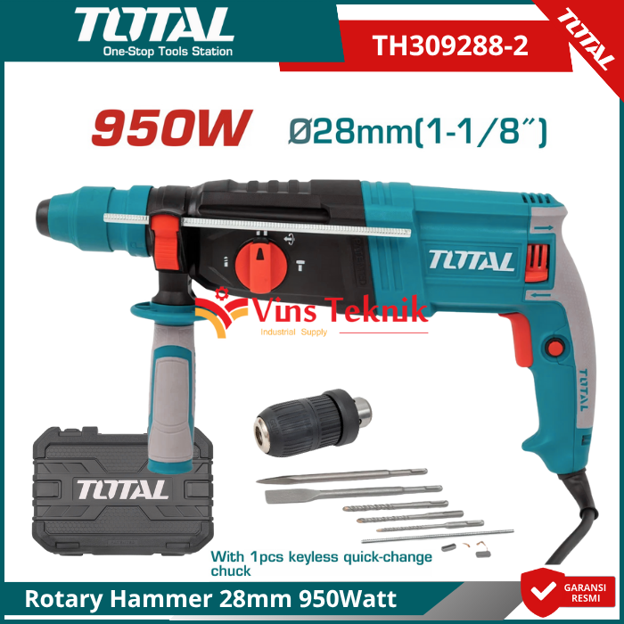 3 Pcs Set Tang Listrik Cr-V TOTAL THT2K0302