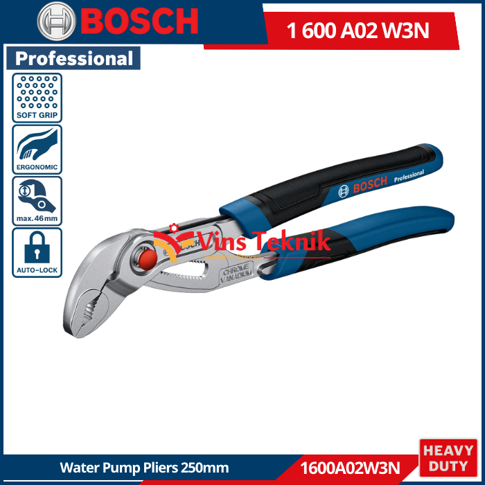 3 Pcs Set Tang Listrik Cr-V TOTAL THT2K0302