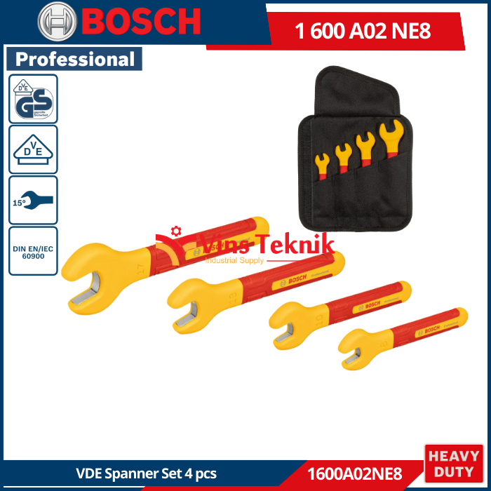 3 Pcs Set Tang Listrik Cr-V TOTAL THT2K0302