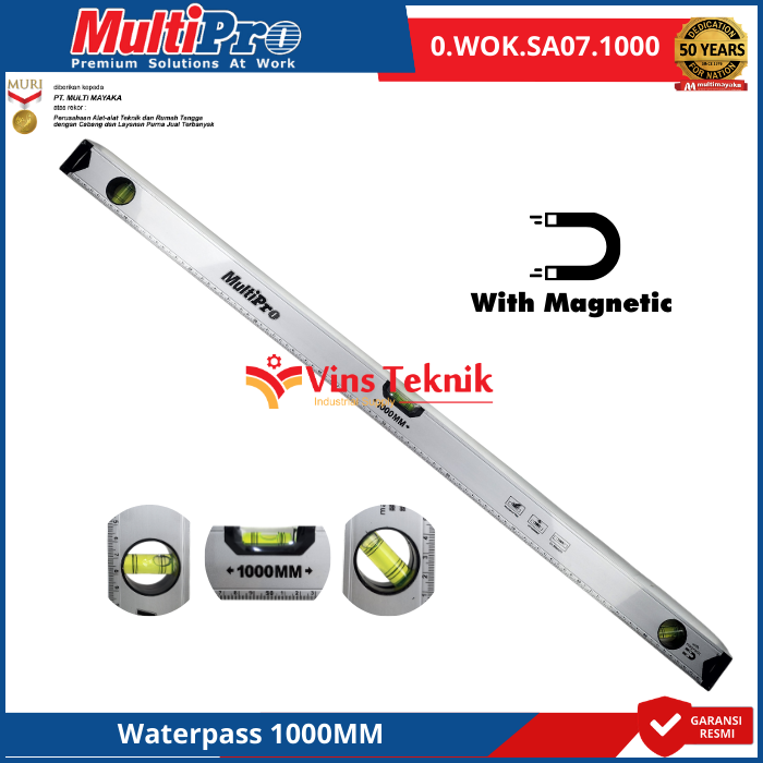 3 Pcs Set Tang Listrik Cr-V TOTAL THT2K0302