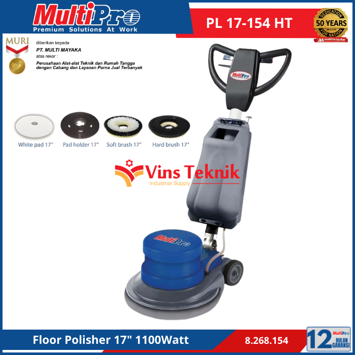 3 Pcs Set Tang Listrik Cr-V TOTAL THT2K0302