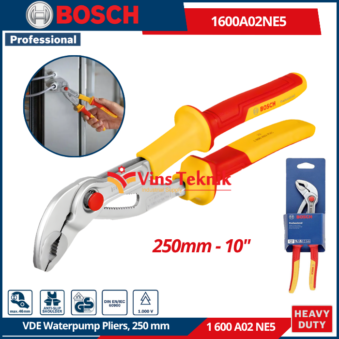 3 Pcs Set Tang Listrik Cr-V TOTAL THT2K0302