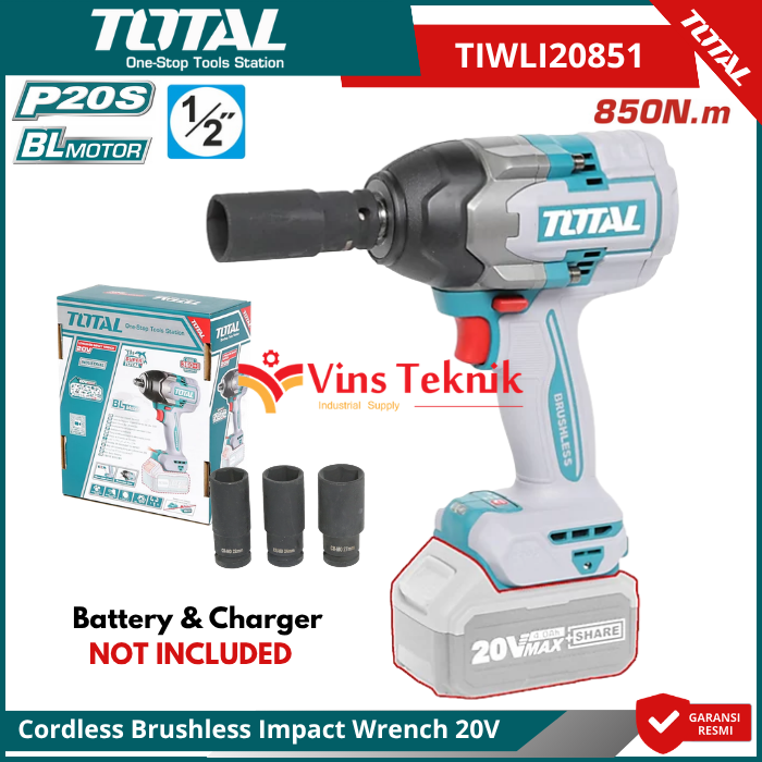 3 Pcs Set Tang Listrik Cr-V TOTAL THT2K0302