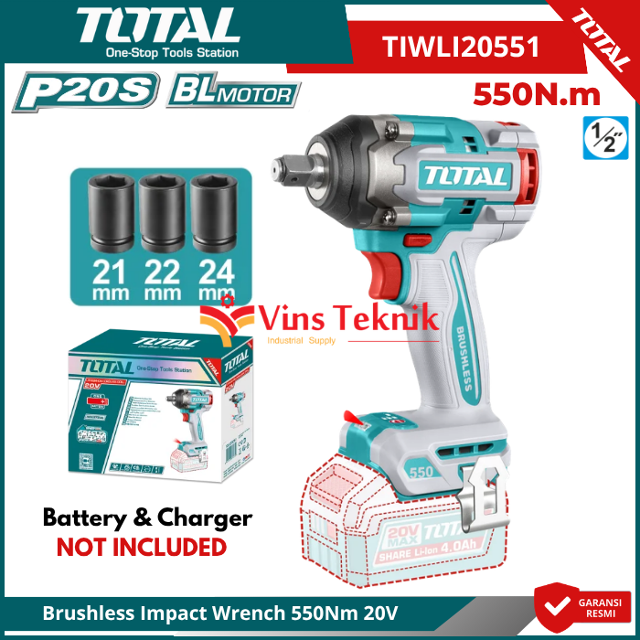 3 Pcs Set Tang Listrik Cr-V TOTAL THT2K0302