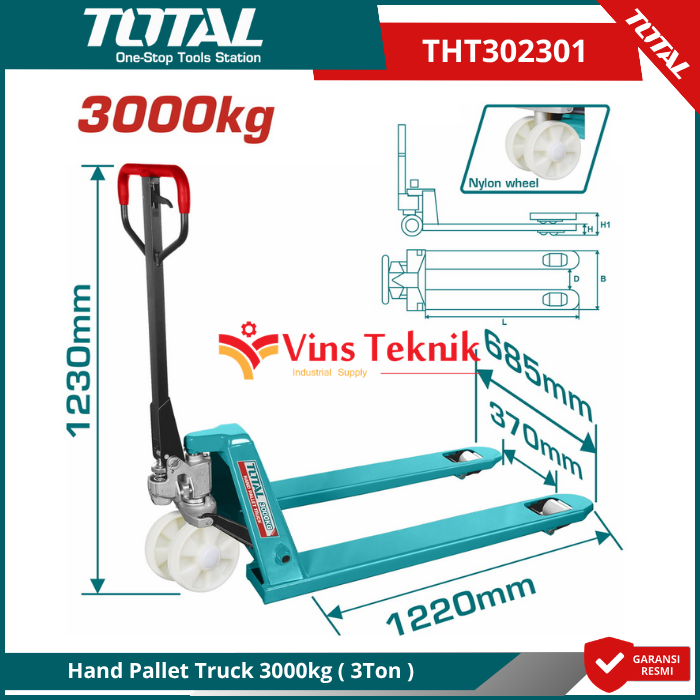 3 Pcs Set Tang Listrik Cr-V TOTAL THT2K0302