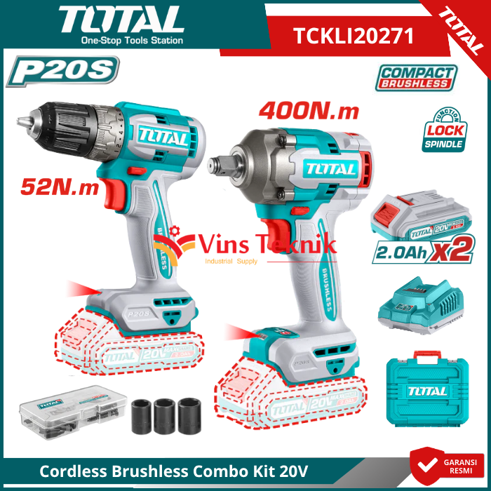 3 Pcs Set Tang Listrik Cr-V TOTAL THT2K0302