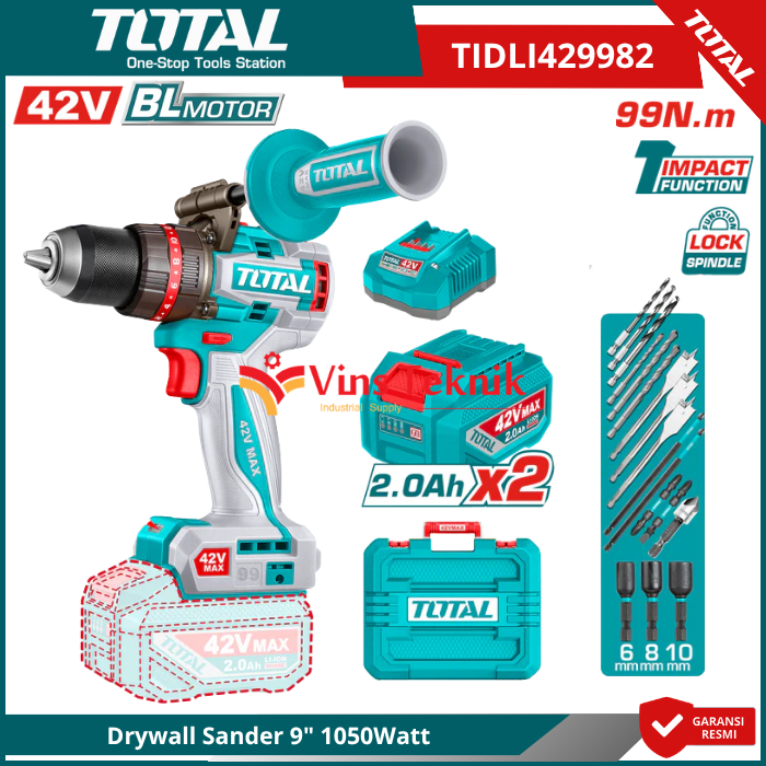 3 Pcs Set Tang Listrik Cr-V TOTAL THT2K0302