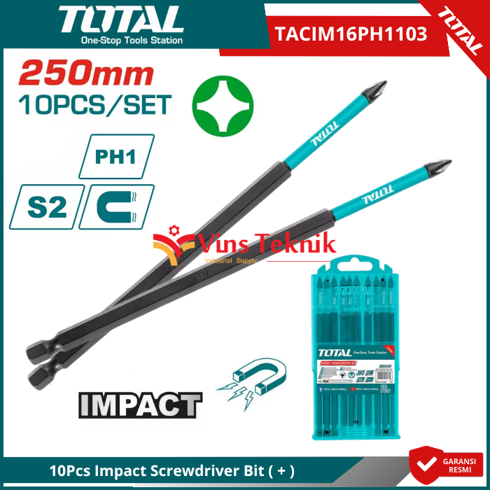 3 Pcs Set Tang Listrik Cr-V TOTAL THT2K0302