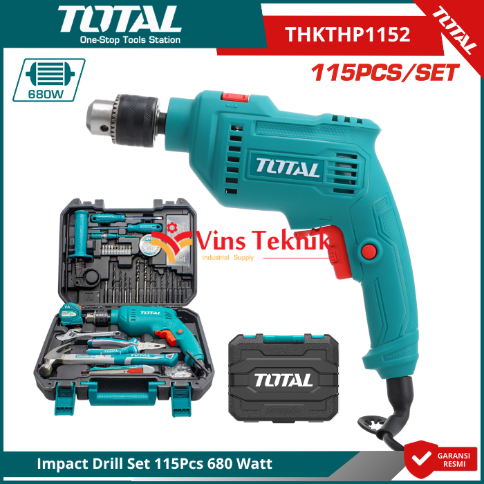 3 Pcs Set Tang Listrik Cr-V TOTAL THT2K0302