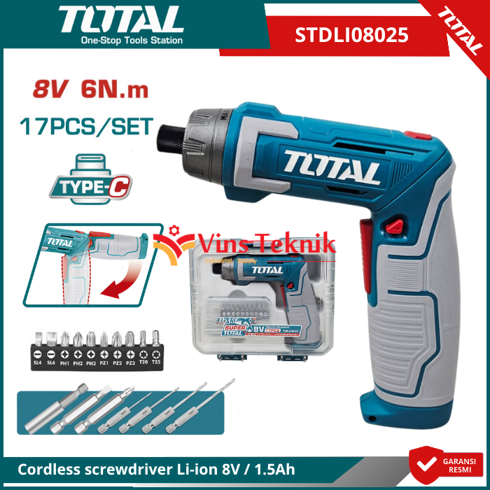 3 Pcs Set Tang Listrik Cr-V TOTAL THT2K0302
