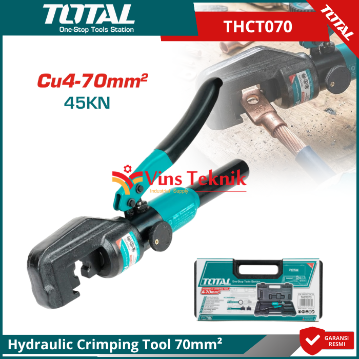 3 Pcs Set Tang Listrik Cr-V TOTAL THT2K0302