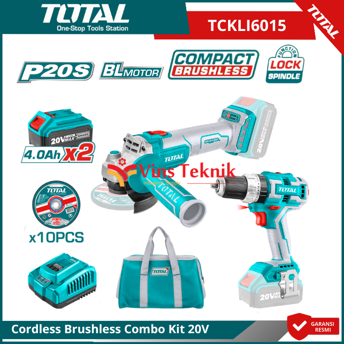 3 Pcs Set Tang Listrik Cr-V TOTAL THT2K0302