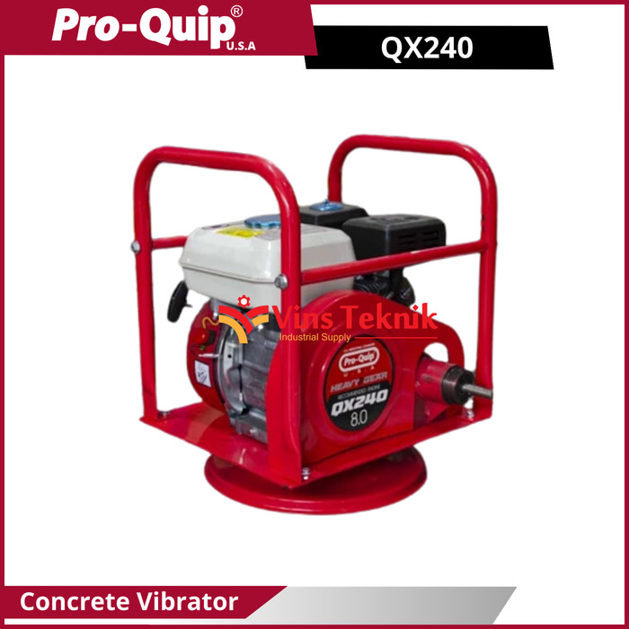 Alat Penggetar Beton Concrete Vibrator Frame Hose ProQuip QX240 Alat Penggetar Beton Concrete Vibrator Frame Hose ProQuip QX240