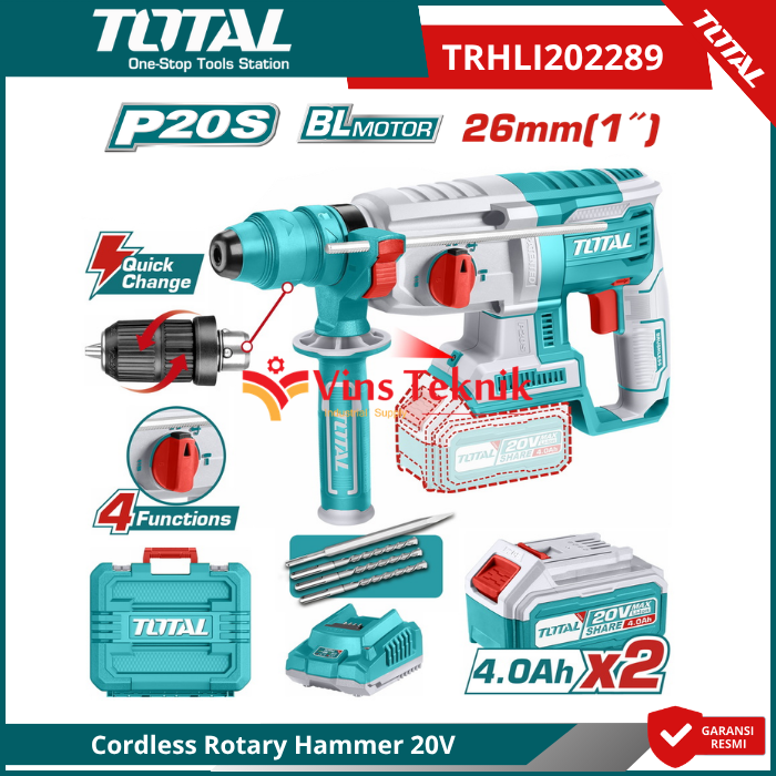 3 Pcs Set Tang Listrik Cr-V TOTAL THT2K0302