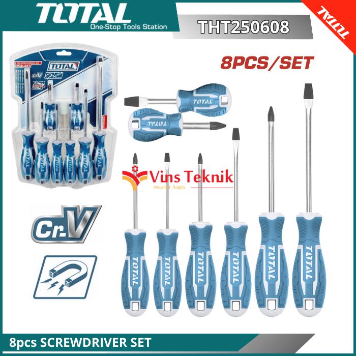 3 Pcs Set Tang Listrik Cr-V TOTAL THT2K0302