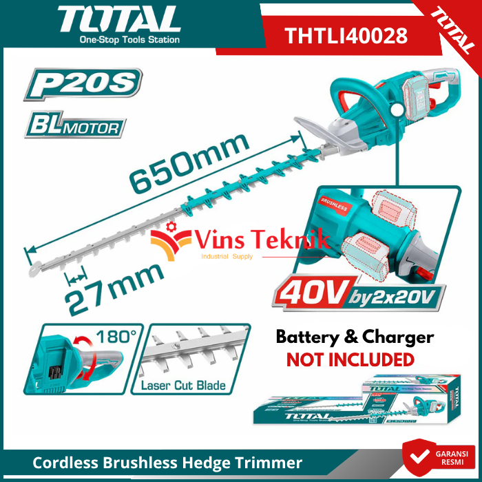 3 Pcs Set Tang Listrik Cr-V TOTAL THT2K0302